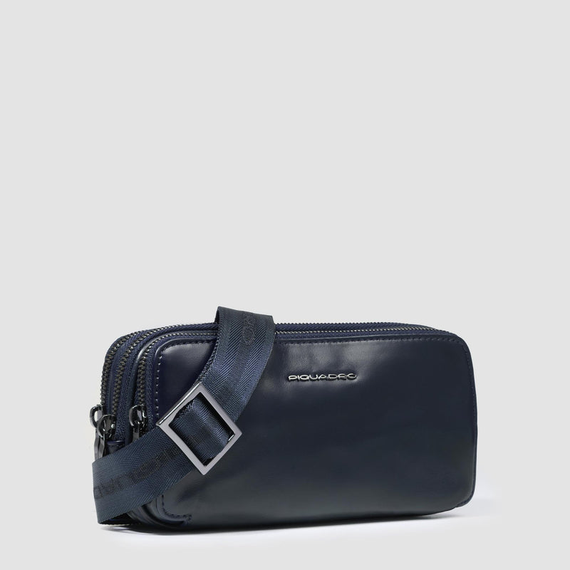 Pochette uomo a tre scomparti - vista alternativa