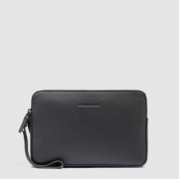 Leather Wristlet with RFID Protection & Card Slots - 1