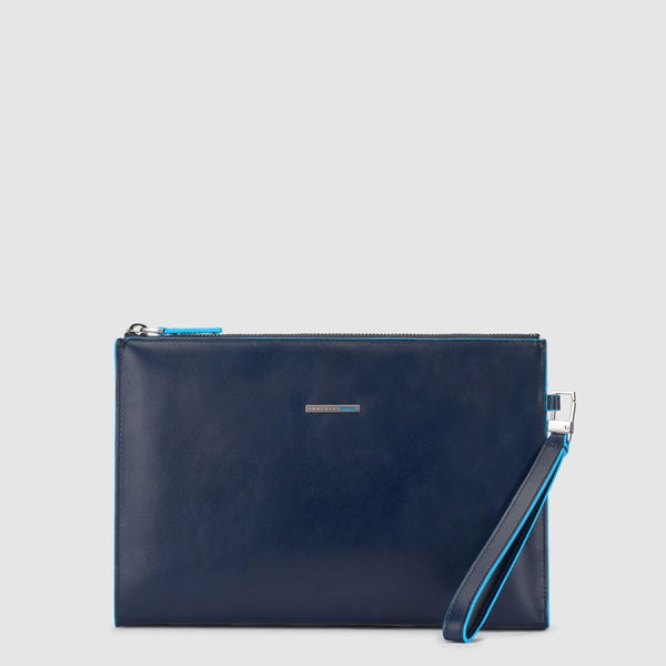 Leather Clutch for iPad® mini with Glasses Pocket - 1