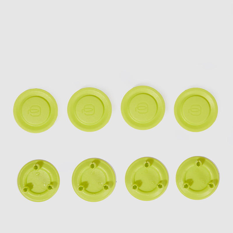 Set di 8 copriruota in colori assortiti - Giallo