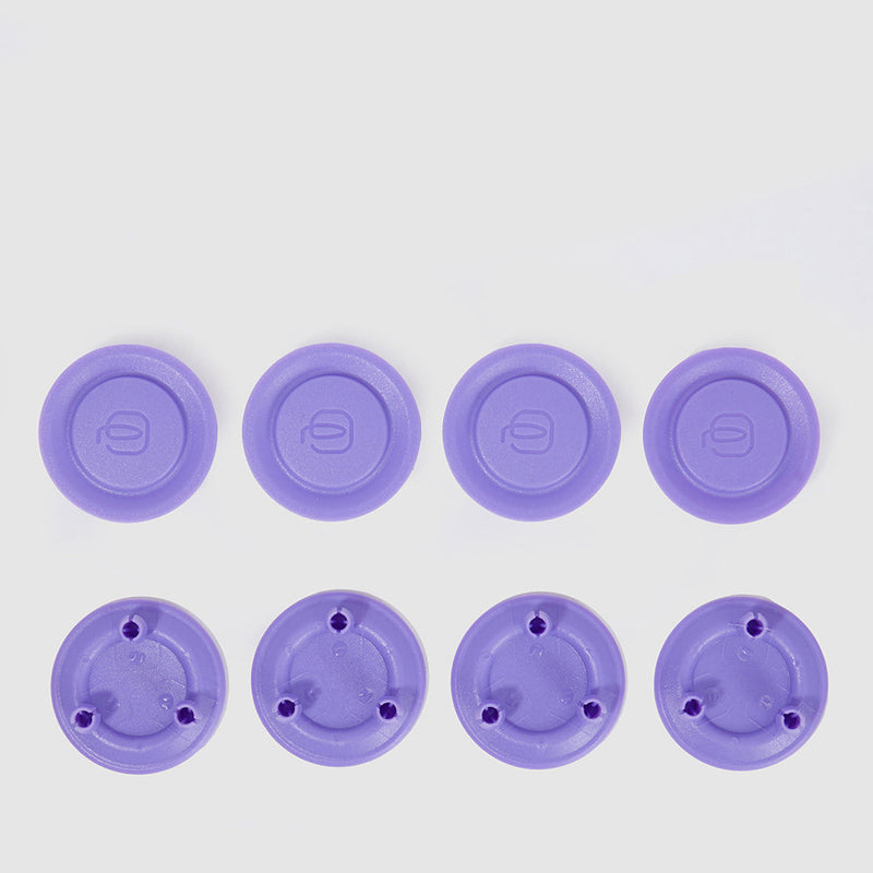 Set di 8 copriruota in colori assortiti - Viola