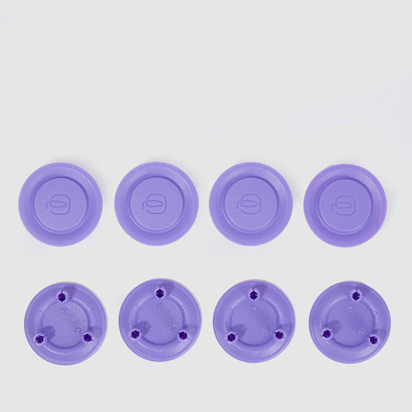 Set di 8 copriruota in colori assortiti - Viola