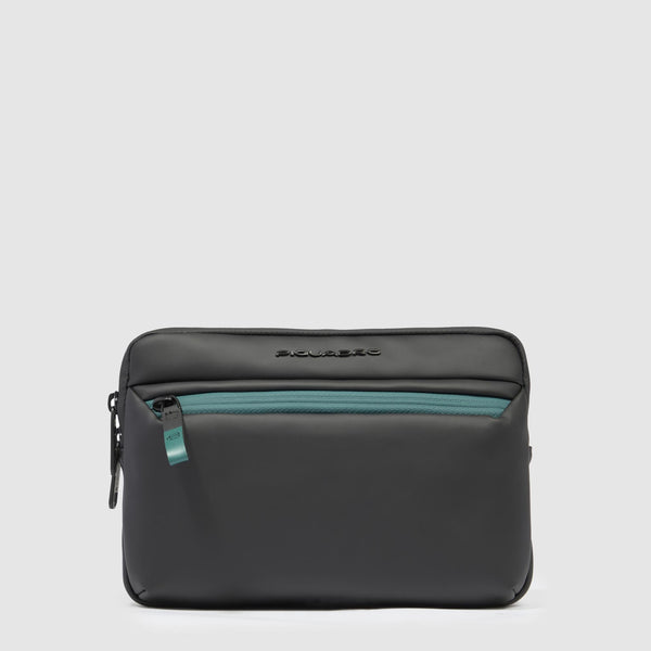 Water-Resistant iPad® mini Clutch with Trolley Strap - Black