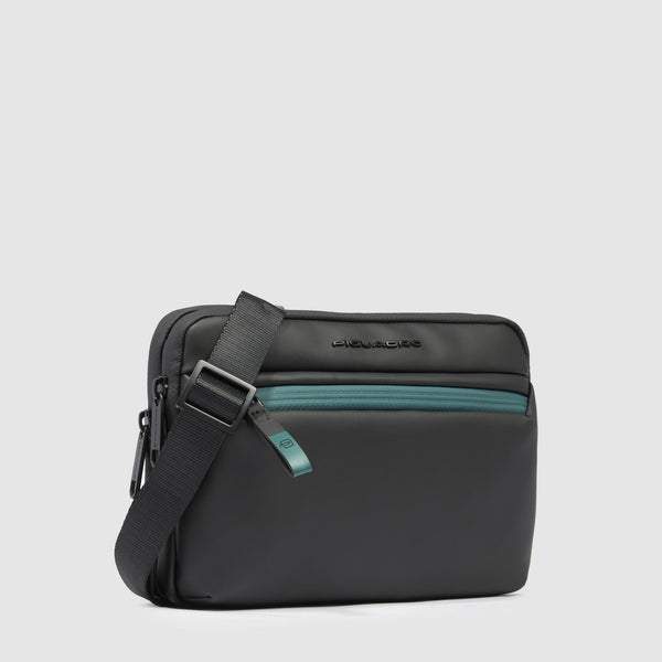 Water-Resistant iPad® mini Clutch with Trolley Strap - Black - photo 2