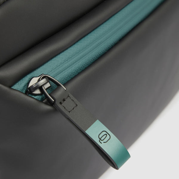 Water-Resistant iPad® mini Clutch with Trolley Strap - Black - photo 4