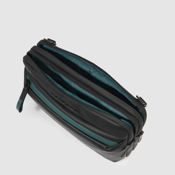 Water-Resistant iPad® mini Clutch with Trolley Strap - Black - photo 5