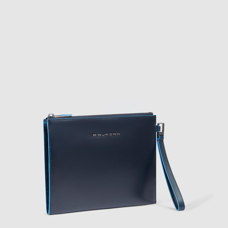 Men's Leather Clutch for iPad® mini with AirPods® Pocket