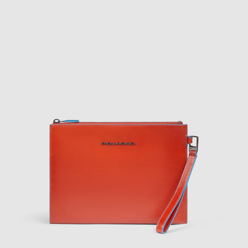 Men's Leather Clutch for iPad® mini with AirPods® Pocket