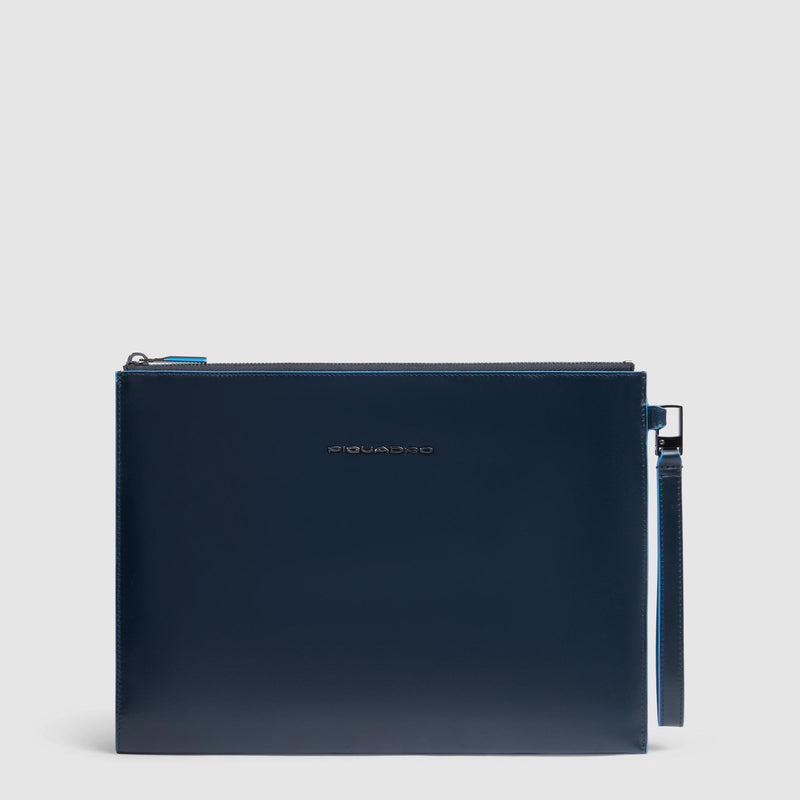 Men's Leather Clutch for iPad® 11" with AirPods® Pocket