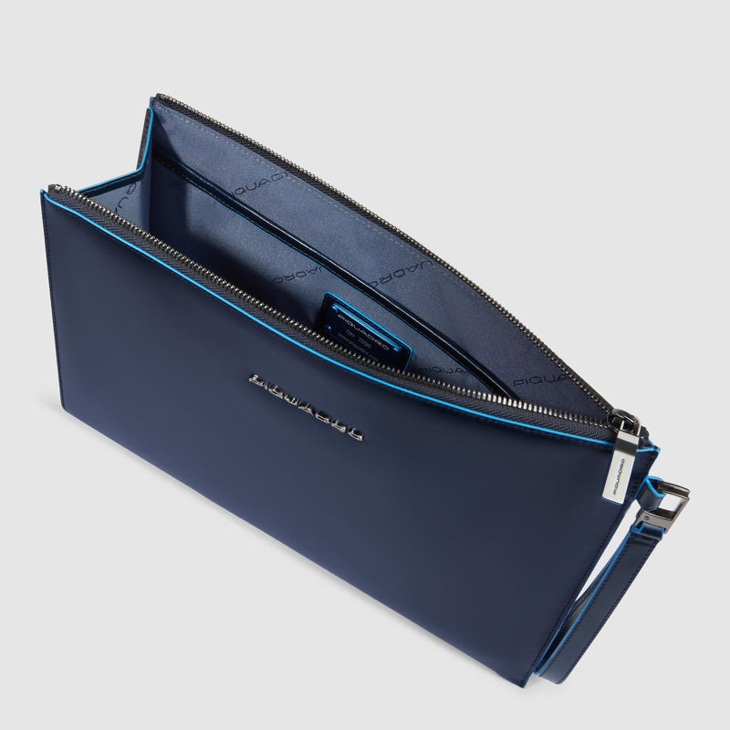 Men's Leather Clutch for iPad® 11" with AirPods® Pocket