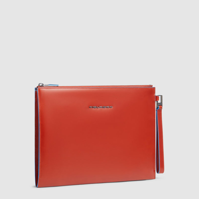Men's Leather Clutch for iPad® 11" with AirPods® Pocket