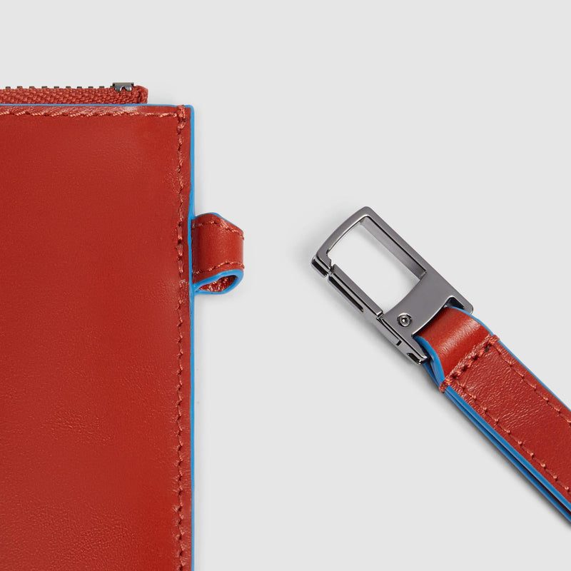 Men's Leather Clutch for iPad® 11" with AirPods® Pocket