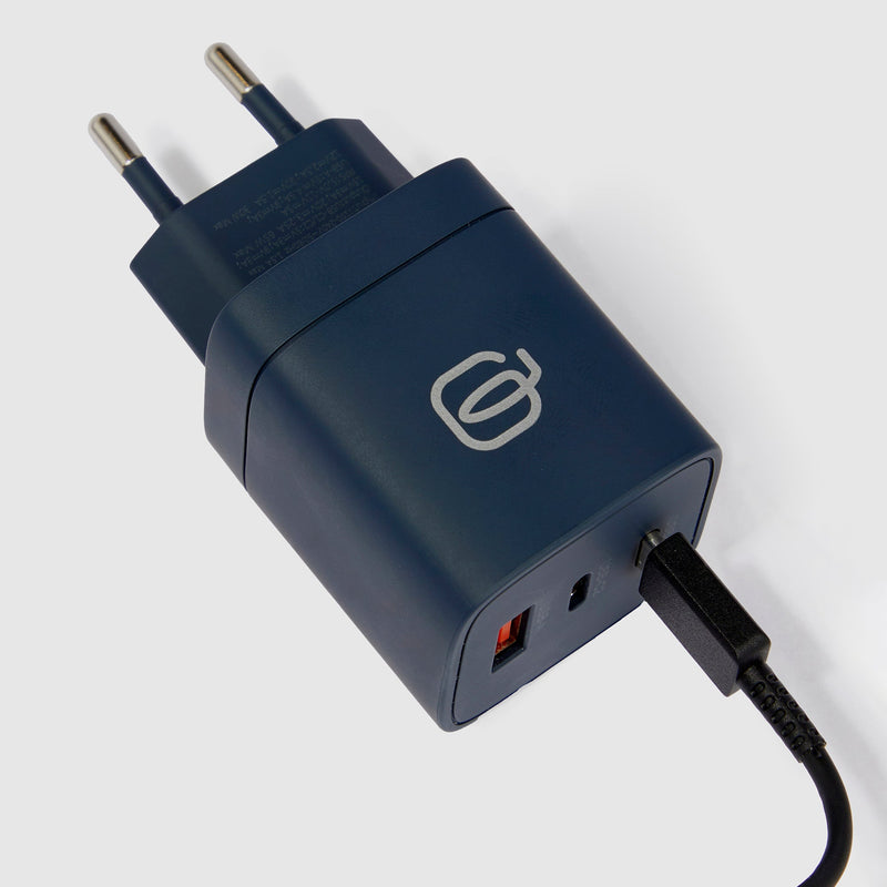 Adattatore GaN fastcharger 65W multiporta