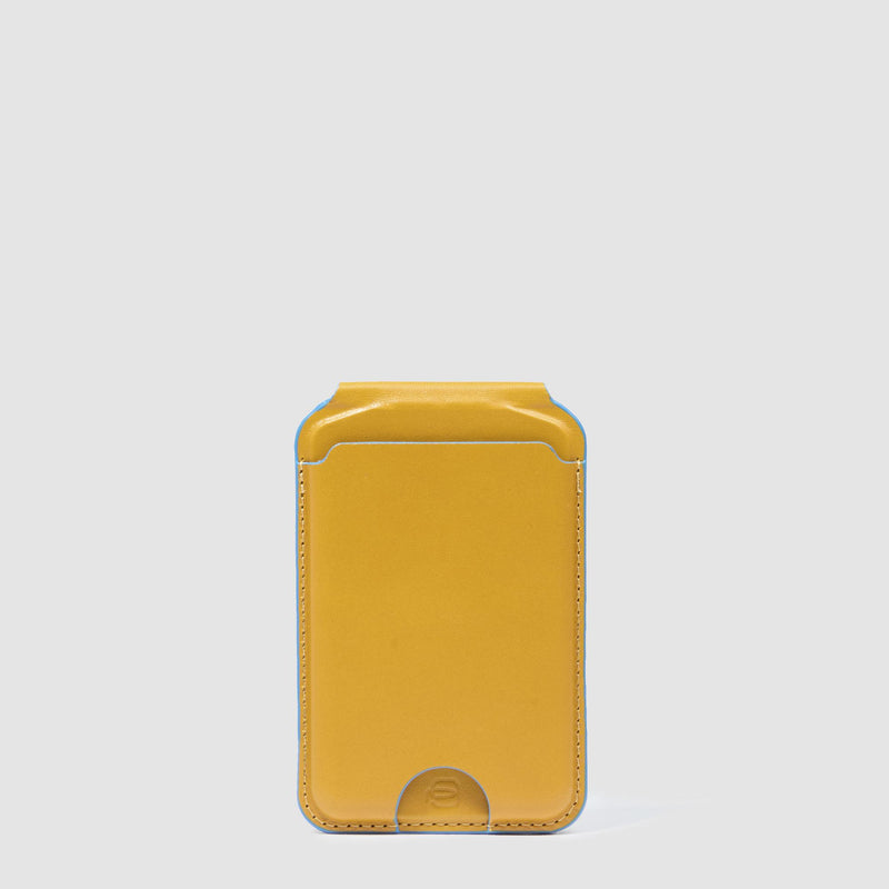 MagSafe® Leather Wallet with Rechargeable Tracker