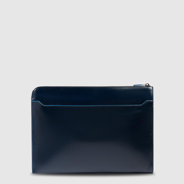 Leather Laptop Sleeve 13.3" with Stow-Away Handles - 3