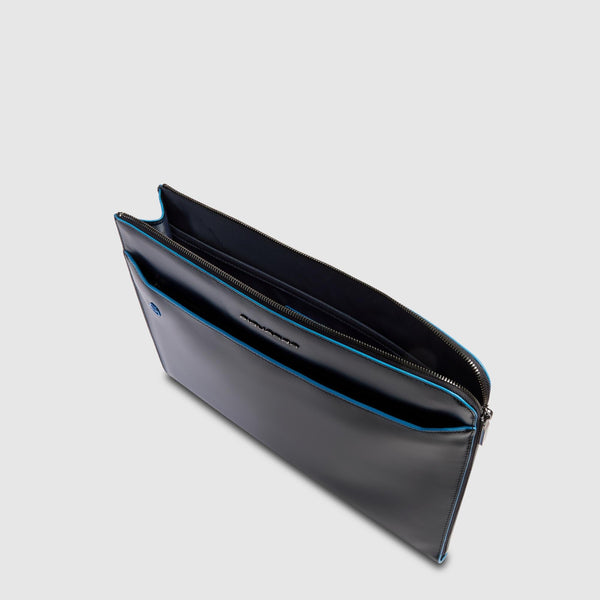 Leather Laptop Sleeve 13.3" with Stow-Away Handles - 4