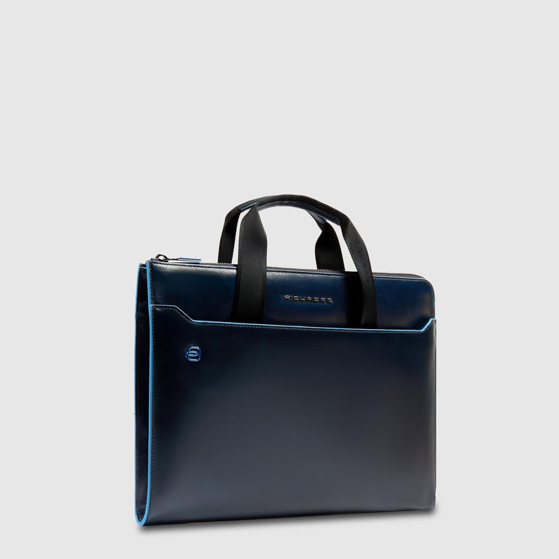 Leather Laptop Sleeve 13.3" with Stow-Away Handles