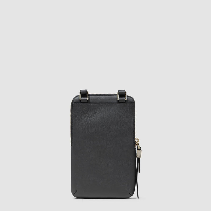 Leather Neck Phone Case with RFID Protection
