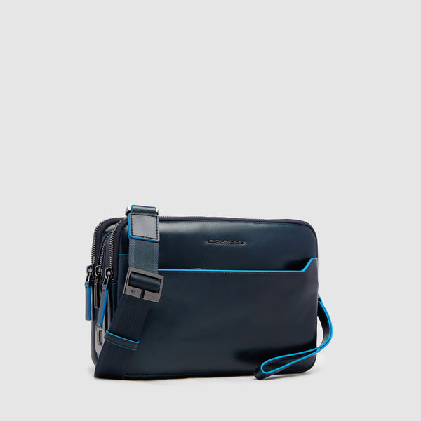 Men's Leather Clutch with Fingerprint Lock - 2