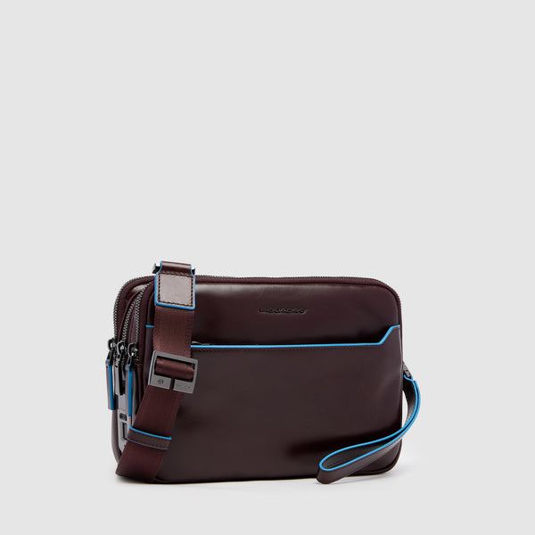 Men's Leather Clutch with Fingerprint Lock - 2