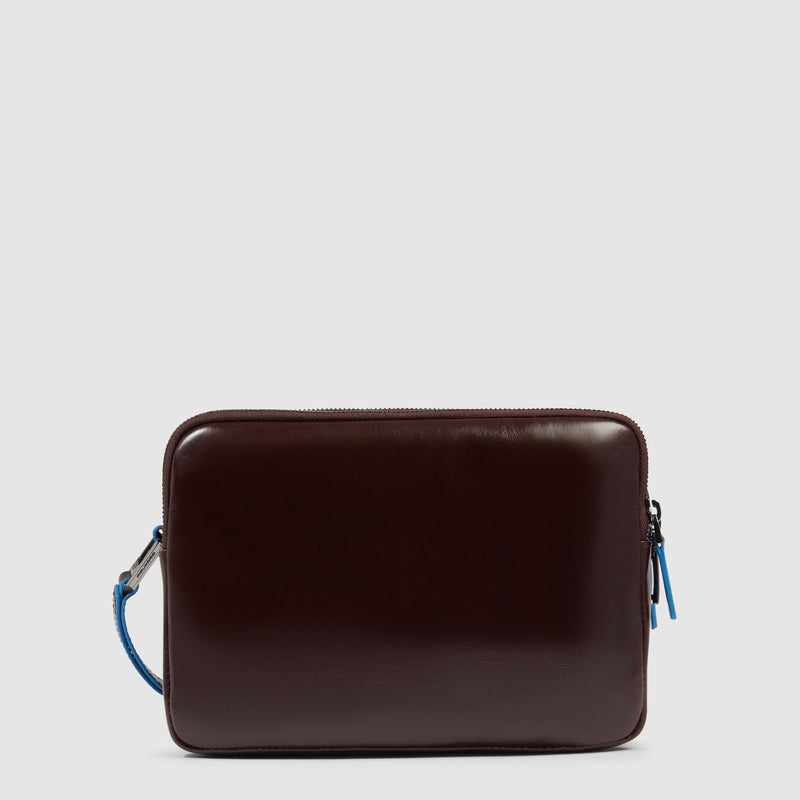 Men's Leather Clutch with Fingerprint Lock