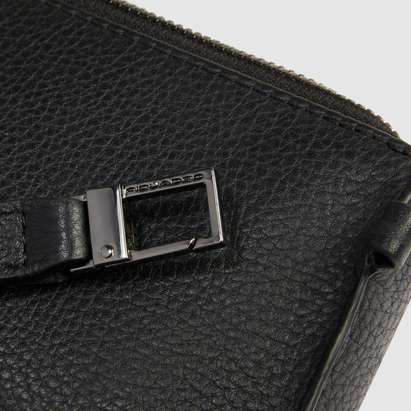 Men's Leather Pouch with Glasses Compartment - 5