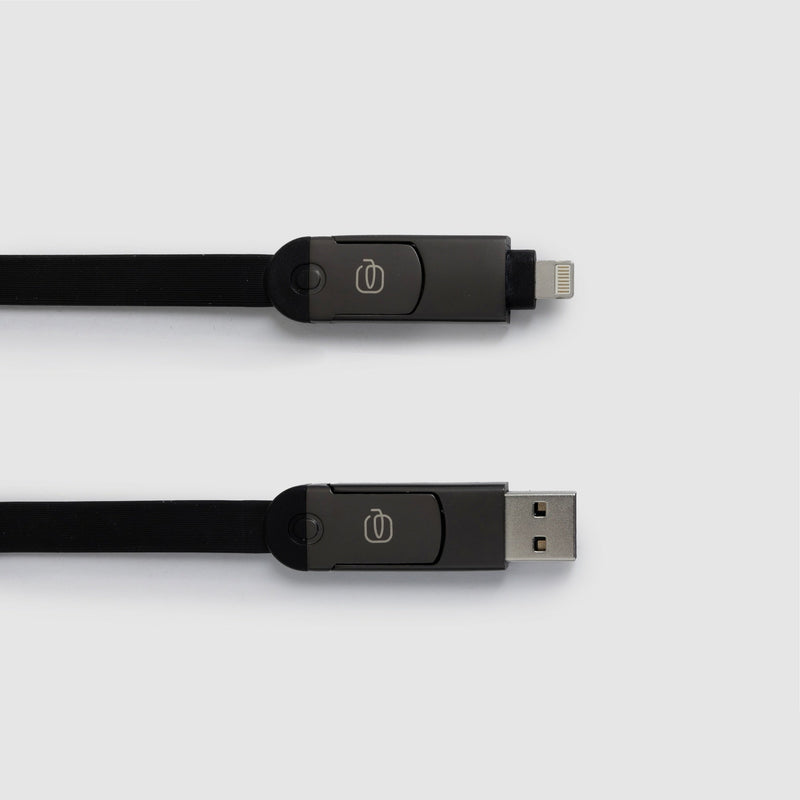Câble de charge multiport 60W - Noir - photo 2