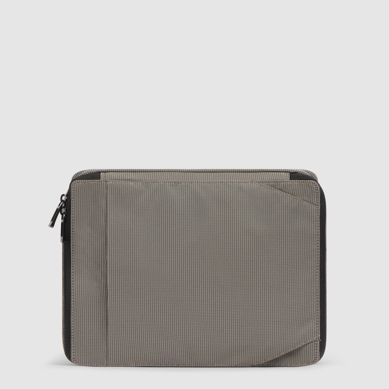 Custodia modulare per iPad® in tessuto riciclato - Sabbia - foto 3