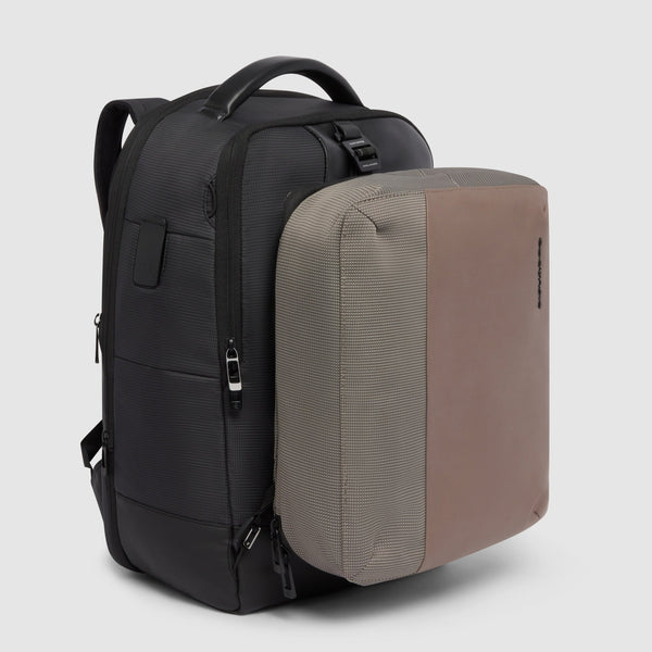 Custodia modulare per iPad® in tessuto riciclato - Sabbia - foto 5