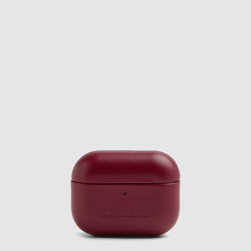 Leather AirPods® Pro 3 Case - Red
