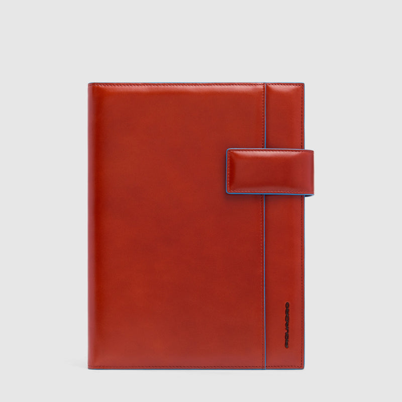 Agenda settimanale in pelle - arancio