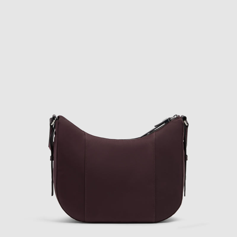 Women's iPad® mini Shoulder Bag with RFID Protection - Dark burgundy - photo 3