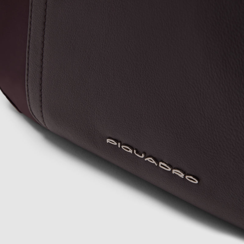 Women's iPad® mini Shoulder Bag with RFID Protection - Dark burgundy - photo 5