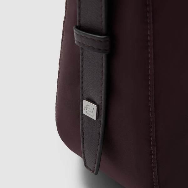 Women's iPad® mini Shoulder Bag with RFID Protection - Dark burgundy - photo 6