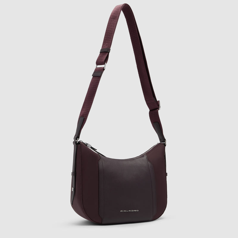 Women's iPad® mini Shoulder Bag with RFID Protection - Dark burgundy - photo 7