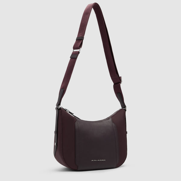 Women's iPad® mini Shoulder Bag with RFID Protection - Dark burgundy - photo 7