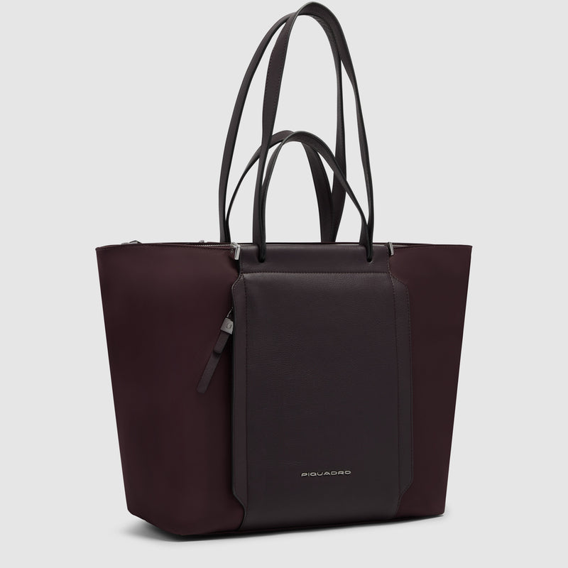 Borsa donna porta pc 14" in tessuto riciclato - vista alternativa
