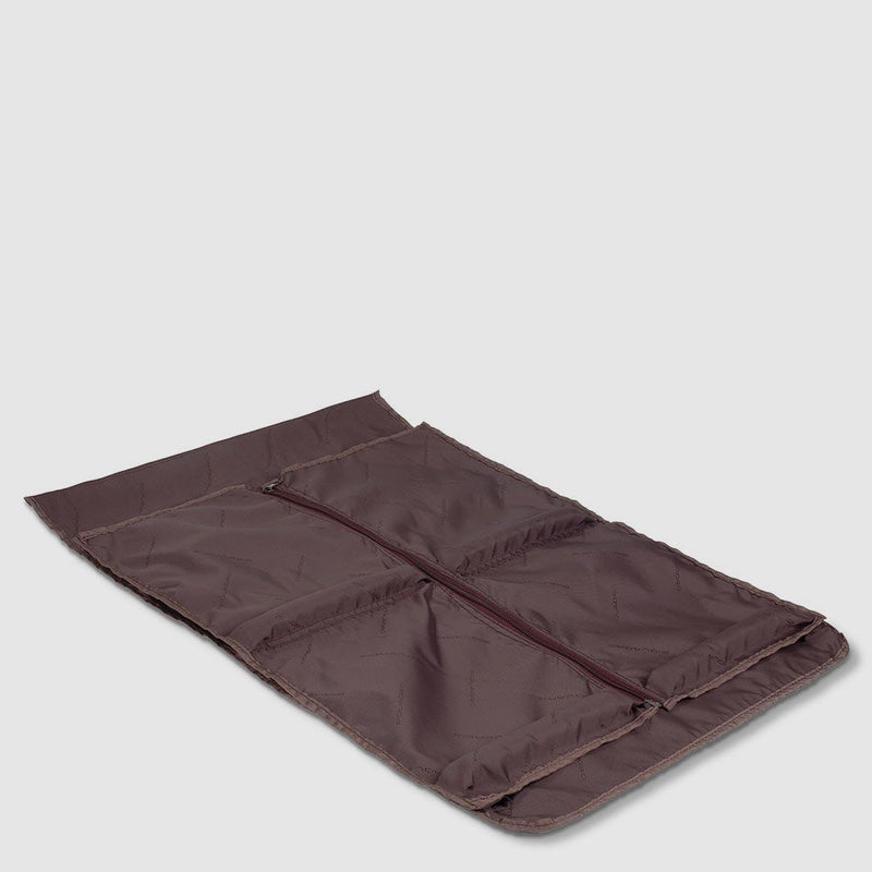 Leather Cabin Trolley with 15.6" Laptop Sleeve - Mahogany - photo 4