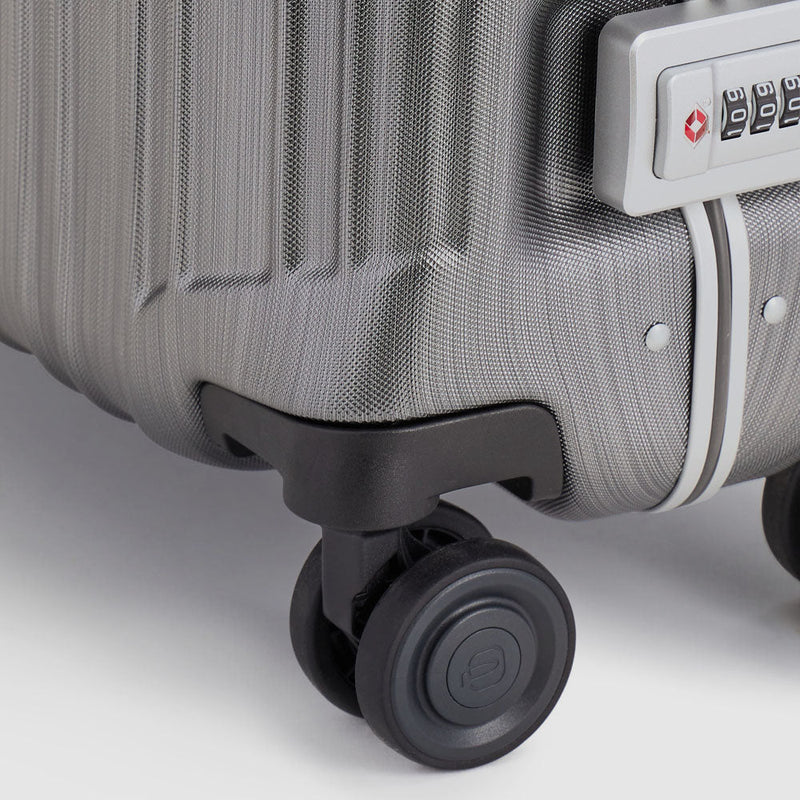 Hard Cabin Suitcase with TSA Lock, 4 Spinner Wheels