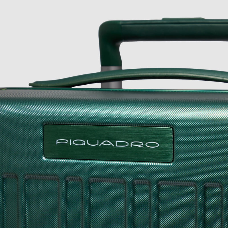 Hard Cabin Suitcase with TSA Lock, 4 Spinner Wheels