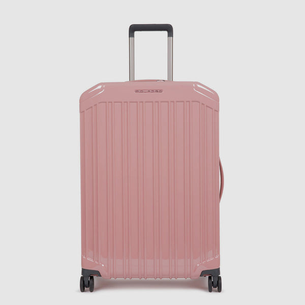 Hard Shell Checked Luggage with 4 Spinner Wheels - 1