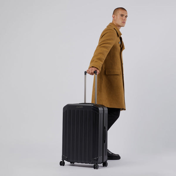 Hard Shell Checked Luggage with 4 Spinner Wheels - 4