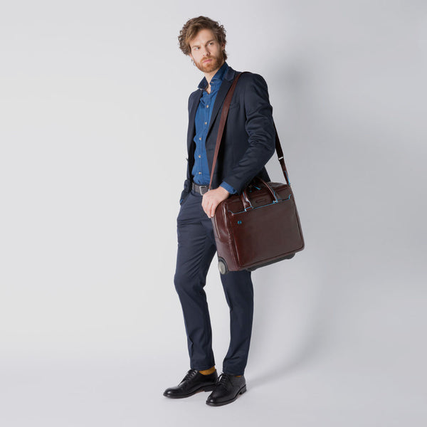 Customisable Leather Pilot Case for 15.6" Laptops - 3