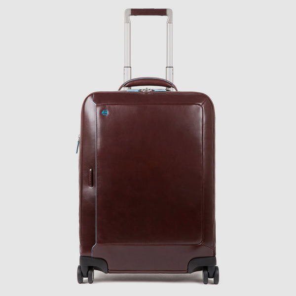 Leather Cabin Trolley for 15.6" Laptop with TSA Lock - 1