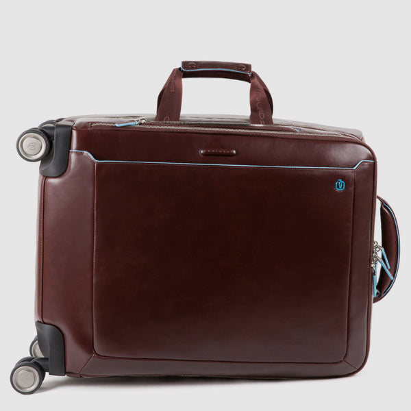 Leather Cabin Trolley for 15.6" Laptop with TSA Lock - 5