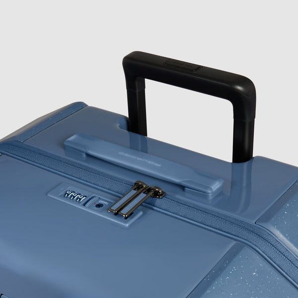 Valise trolley à 4 roues format trunk - Bleu aviation - photo 5