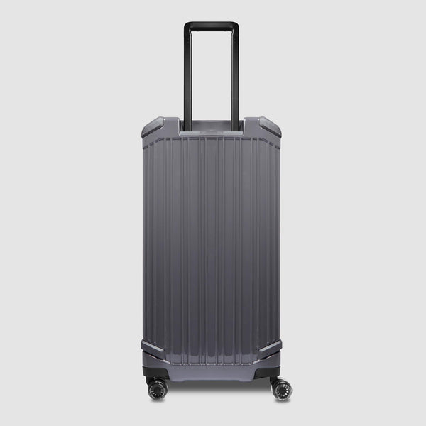 Valise trolley à 4 roues format trunk - Gris - photo 3