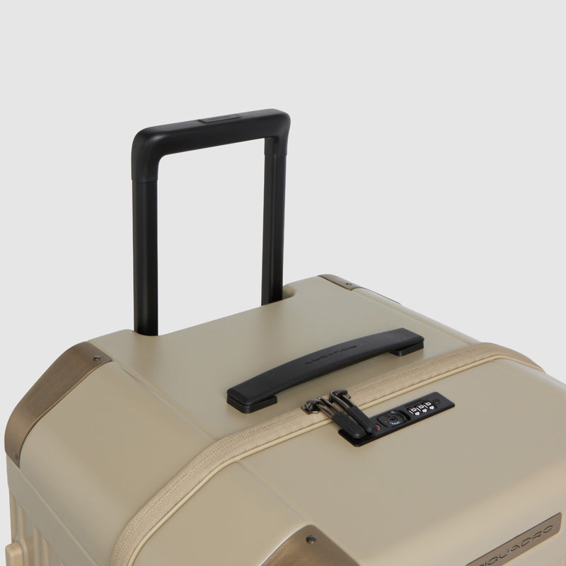 Polycarbonate Trunk Luggage, 4 Wheels & TSA Lock