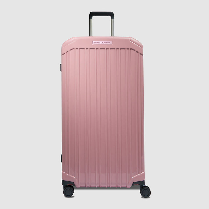 Trolley Koffer Trunk mit 4 Rollen - Rosa