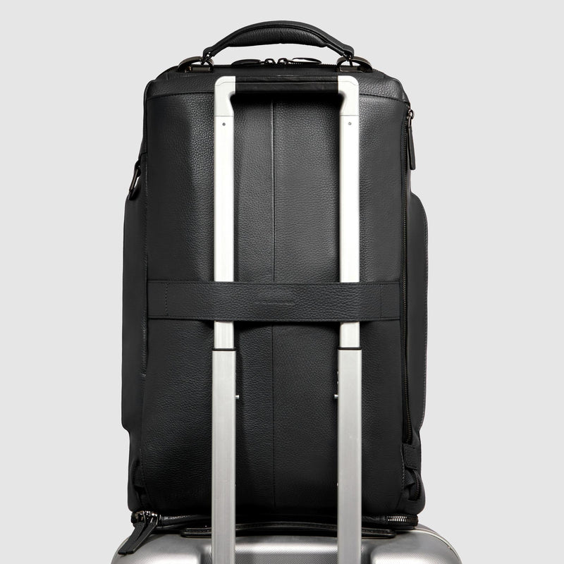 Reisetasche mit Rucksack-Option - Schwarz - Bild 3